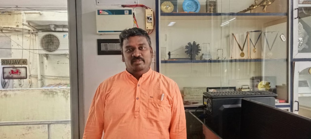 B Jegadeesh Kanna Portrait